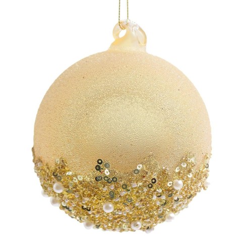 SFERA VETRO BRILL CHAMPAGNE D.100